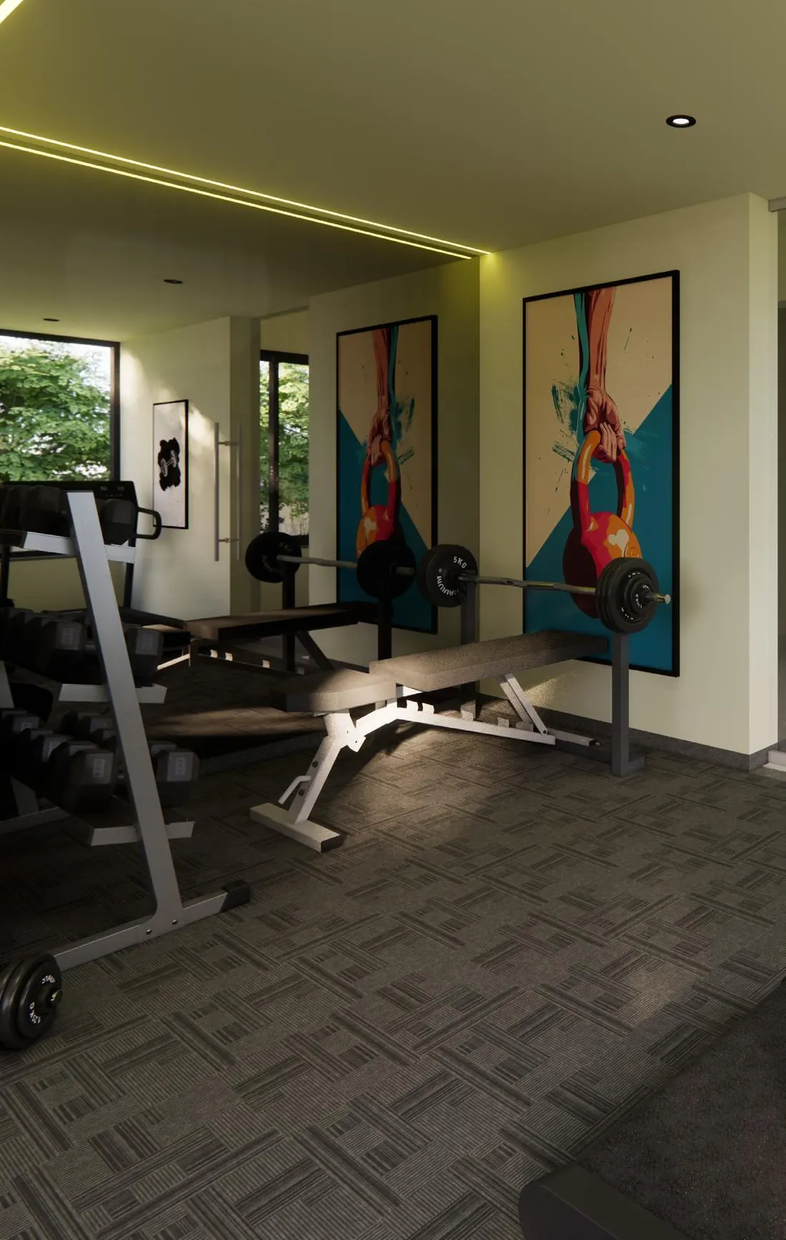 Fitness studio